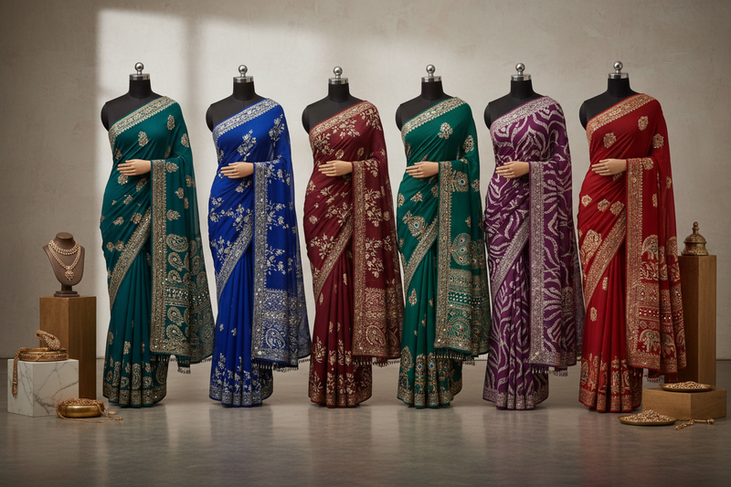 Georgette Sarees