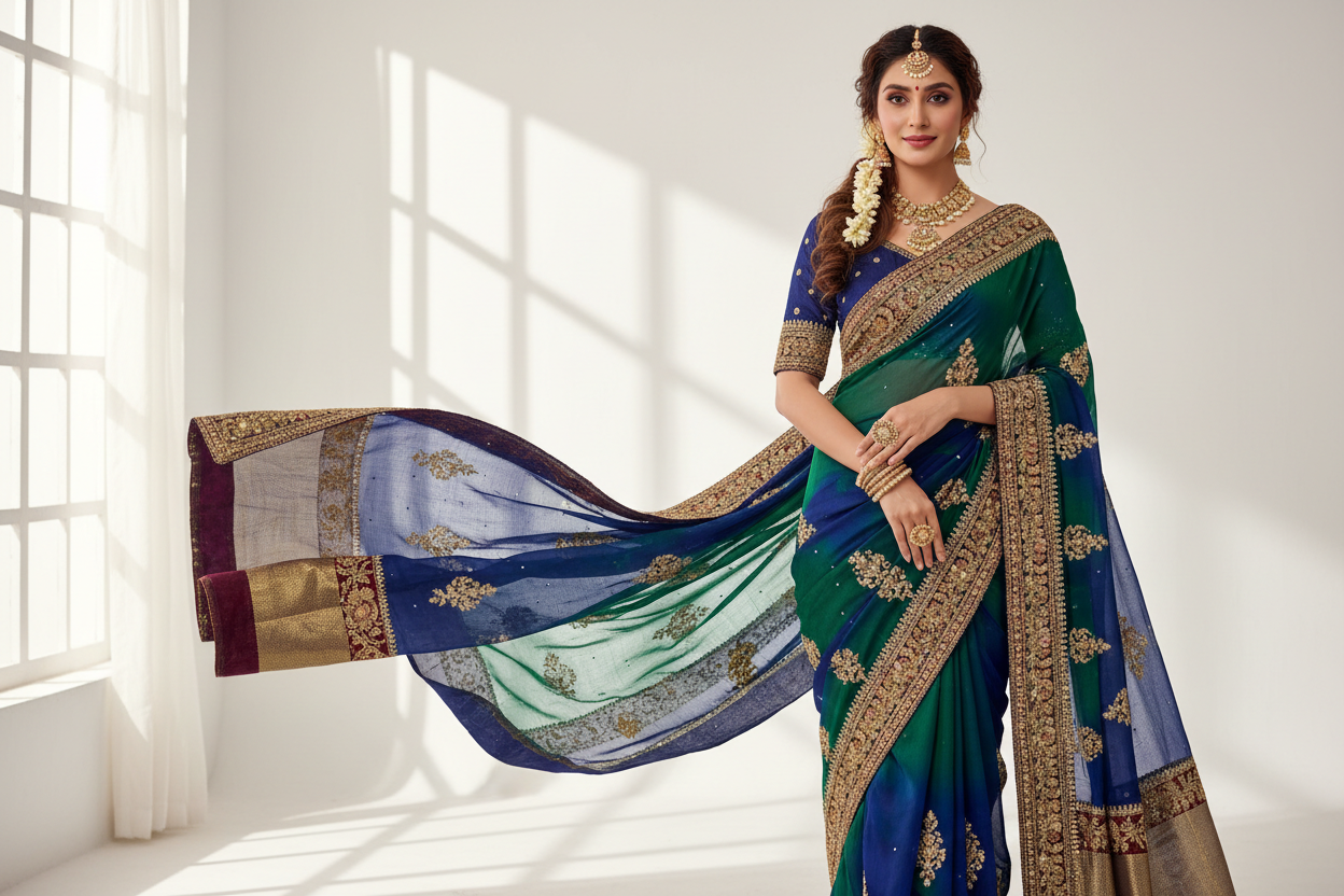 Chiffon Sarees