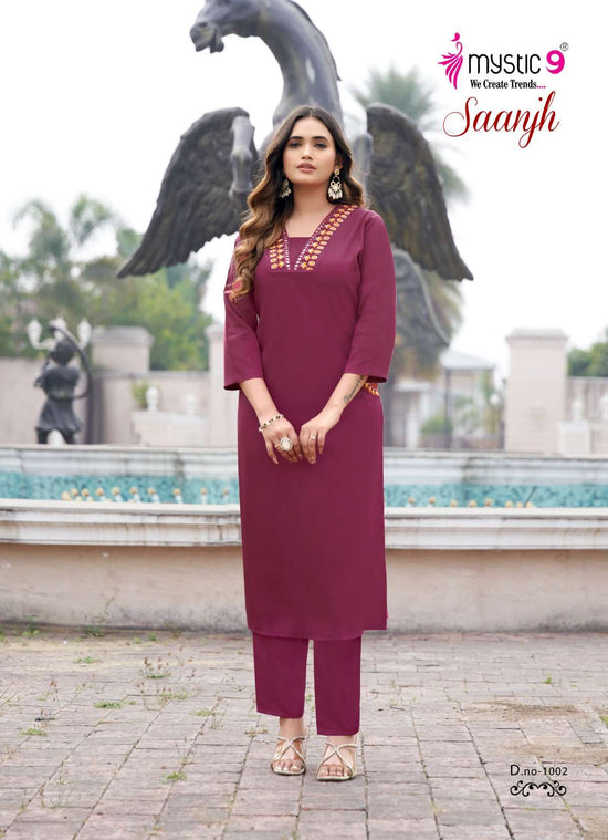 Gajji Silk Embroidered Co-Ord Set for Women