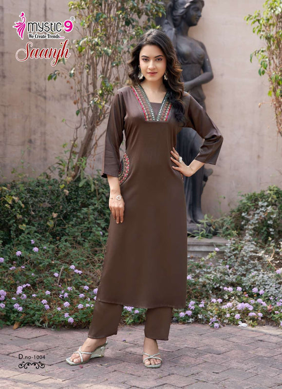 Gajji Silk Embroidered Co-Ord Set for Women