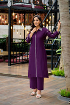 Vertican Embroidered Co-Ord Set for Women