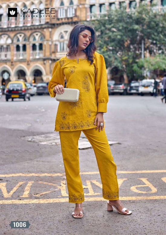 Viscose Khatli Work Co-Ord Set for Women