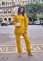 Viscose Khatli Work Co-Ord Set for Women