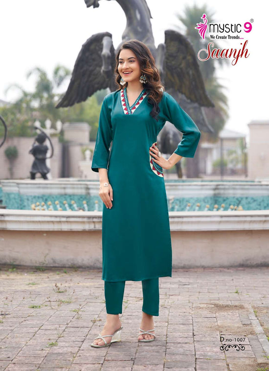 Gajji Silk Embroidered Co-Ord Set for Women