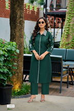 Vertican Embroidered Co-Ord Set for Women