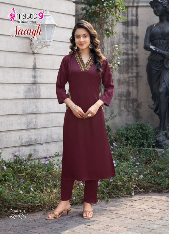 Gajji Silk Embroidered Co-Ord Set for Women
