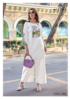 Dhabu Cotton Handwork Co-Ord Set for Women