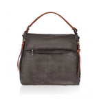 Women's Faux Leather Solid Sling Bag (Green)