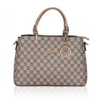 Women's Faux Leather Printed Handbag (Hilver)