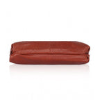 Women's Faux Leather Textured Sling Bag (Brown )