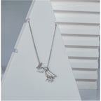 Women's Stainless Steel Imported Stanless Steel Pendent Chain (Silver Plated)