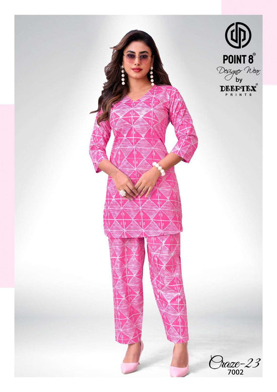 Pure Cotton Printed Co-Ord Set for Women
