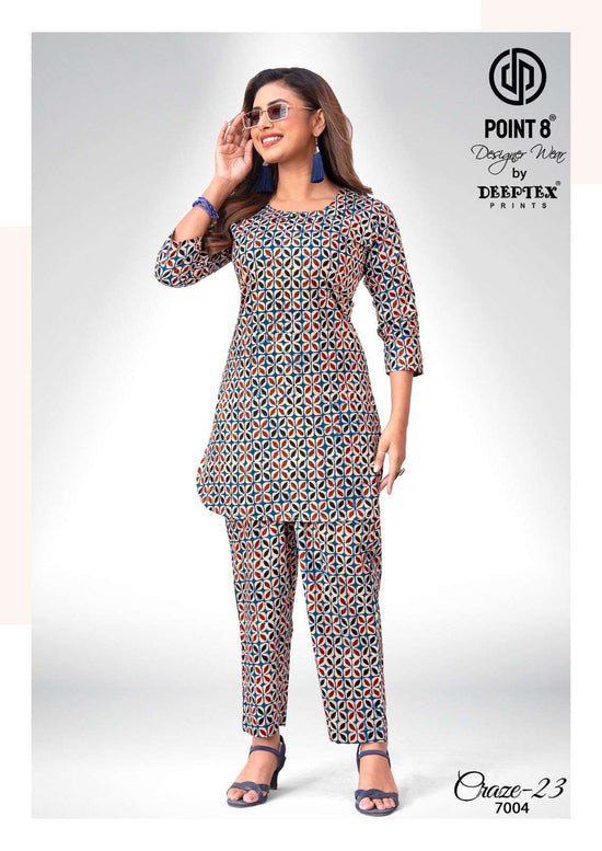 Pure Cotton Printed Co-Ord Set for Women