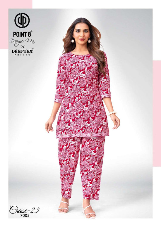 Pure Cotton Printed Co-Ord Set for Women