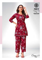 Pure Cotton Printed Co-Ord Set for Women