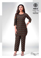 Pure Cotton Printed Co-Ord Set for Women