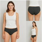 Pack of_3 Women's Cotton Printed Hipster Panty (Multicolor)