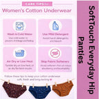 Pack of_9 Women's Cotton Printed Hipster Panty (Multicolor)