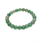 Natural Crystal 8mm Fluorite Bracelet  (Green)