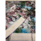 Women's Cotton Silk Printed Saree With Unstitched Blouse 5.5Mtr (Multicolor)