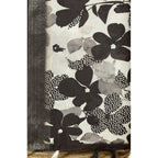 Women's Cotton Silk Floral Printed Saree With Unstitched Blouse 5.5Mtr (Multicolor)