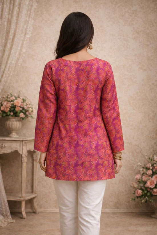 Muslin Printed Short Kurti