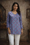 Muslin Digital Print Casual Kurti