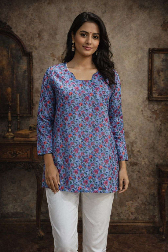 Muslin Digital Print Casual Kurti