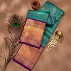 Soft Lichi Silk Jacquard Ceremonial Saree