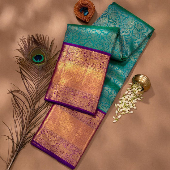 Soft Lichi Silk Jacquard Ceremonial Saree