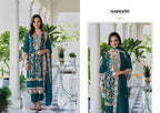 Pure Organza Embroidered Salwar Suit Set with Silk Bottom & Organza Dupatta