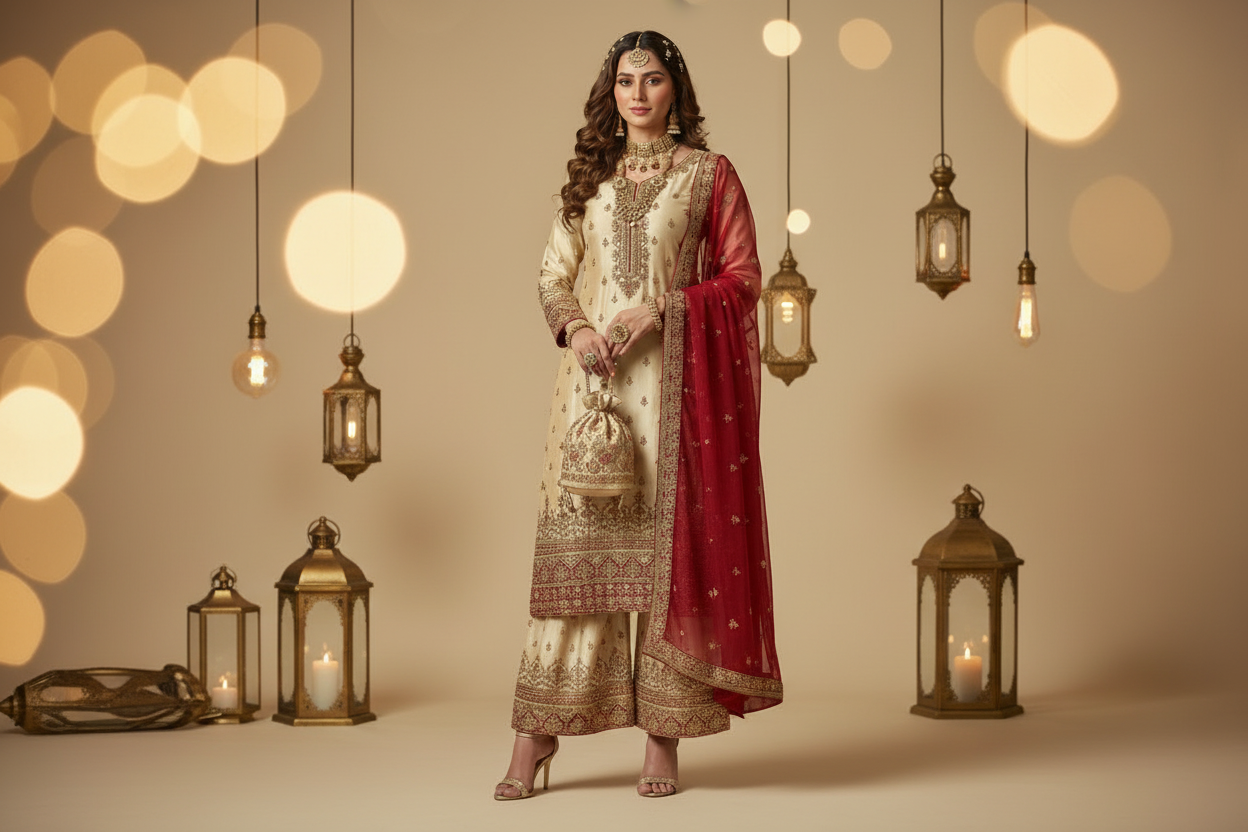 Festive Salwar Suit Look Landscape