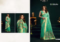 Cotton Mina Work Saree with Unstitched Blouse