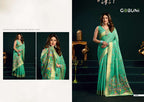 Cotton Mina Work Saree with Unstitched Blouse
