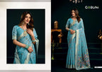 Cotton Mina Work Saree with Unstitched Blouse