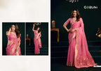 Cotton Mina Work Saree with Unstitched Blouse