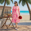 Priyanshi Pink Floral Printed Cotton Kurti for Women