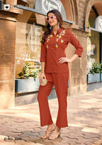 KADLEE MARTINA Viscose Co-Ord Set