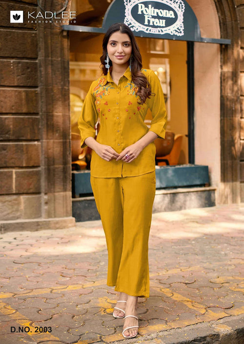 KADLEE MARTINA Viscose Co-Ord Set