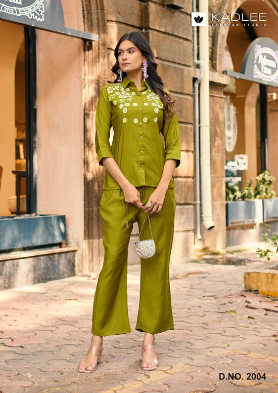 KADLEE MARTINA Viscose Co-Ord Set