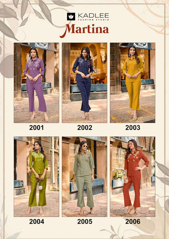 KADLEE MARTINA Viscose Co-Ord Set