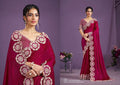 Silk Woven Design Saree with Embroidered Unstitched Blouse