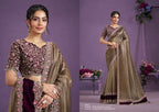 Silk Woven Design Saree with Embroidered Unstitched Blouse