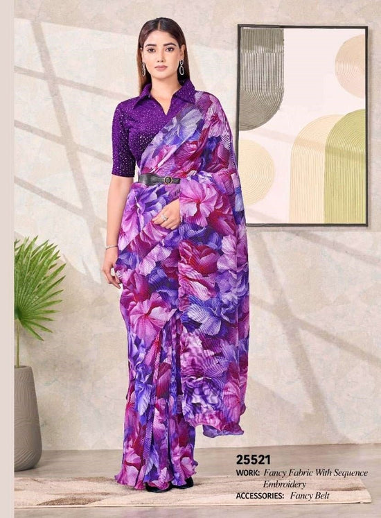 Satin Silk Designer Woven Festive Saree with Unstitched Blouse