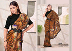 Satin Silk Designer Woven Festive Saree with Unstitched Blouse