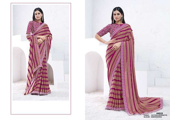 Silk Woven Design Festive Saree with Embroidered Unstitched Blouse