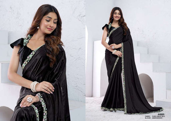 Silk Woven Design Festive Saree with Embroidered Unstitched Blouse