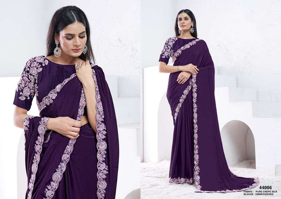 Silk Woven Design Festive Saree with Embroidered Unstitched Blouse