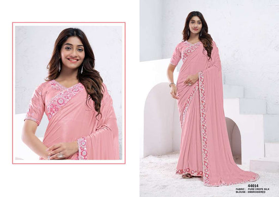 Silk Woven Design Festive Saree with Embroidered Unstitched Blouse