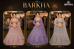 Real Premium Net Heavy Thread Embroidered Bridal Lehenga Set